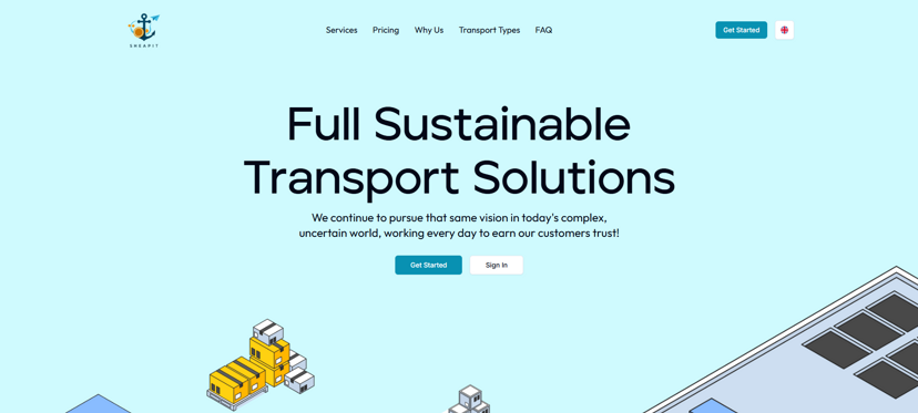 Sheapit International website screenshot